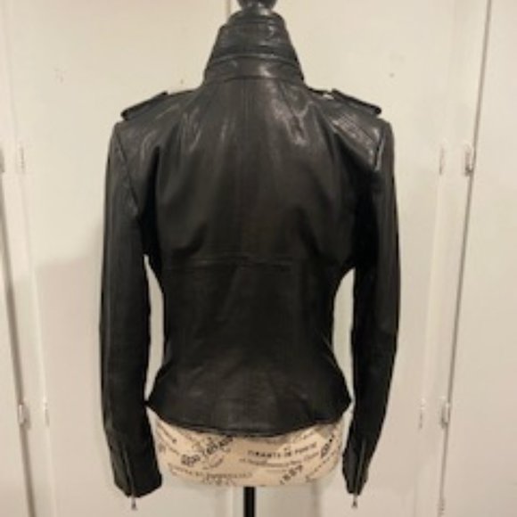 Danier Women's Leather Jacket, Moto, size XS - Picture 9 of 9